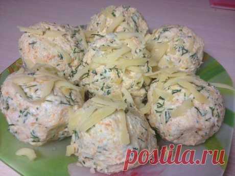 Диетическая закуска: вкусные шарики с сыром — ДОМАШНИЕ