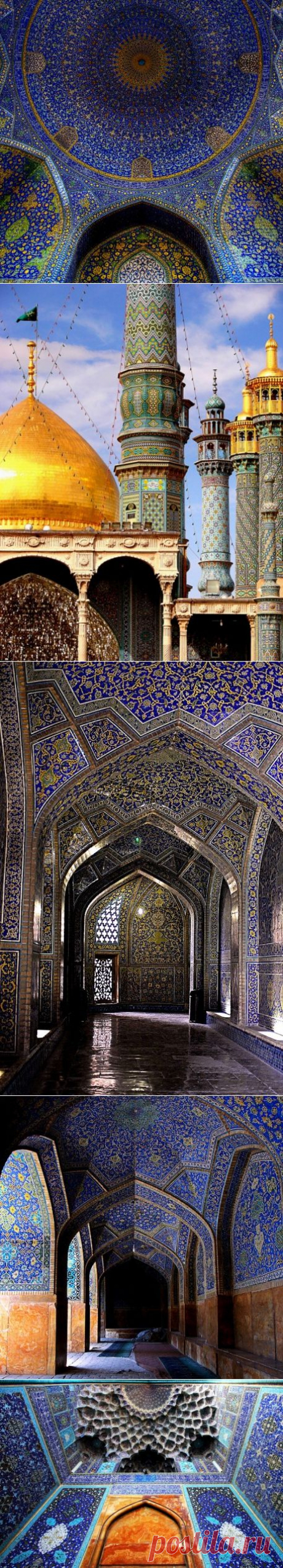 Ажурные узоры мечетей