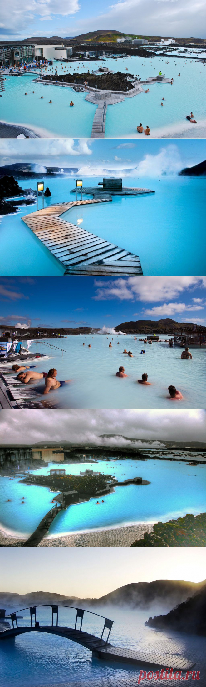 Голубая лагуна, Исландия (Blue Lagoon, Iceland) | Удивительное и смешное в картинках