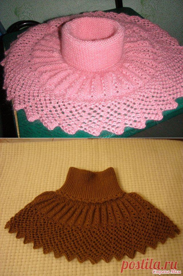 Манишка - Вязание - Страна Мам