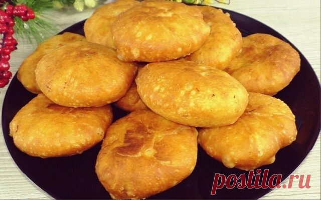 Пирожков с мясом на быстром тесте без дрожжей