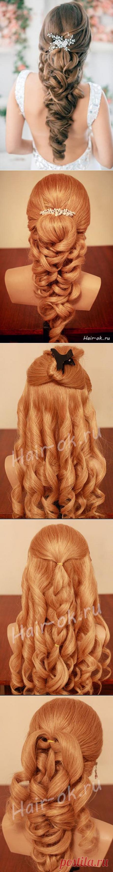 How to Make Elegant Braided Hairstyle for Bride | www.FabArtDIY.com