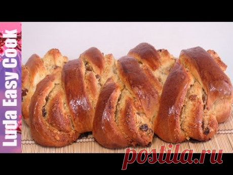 ВКУСНЫЙ ПИРОГ РУЛЕТ с ОРЕХОВОЙ начинкой из сдобного дрожжевого теста - Yeast stuffed pie recipe