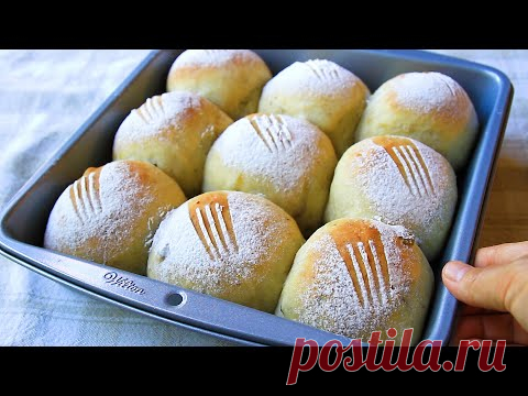 НЕ ТРАТЕ БАНАНЫ🍌🍌 Нет замеса, сахара, молока! Супер мягкий и полезный хлеб!