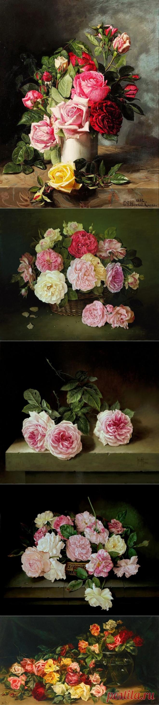 Тематическая живопись: Внутри каждой души есть Роза...