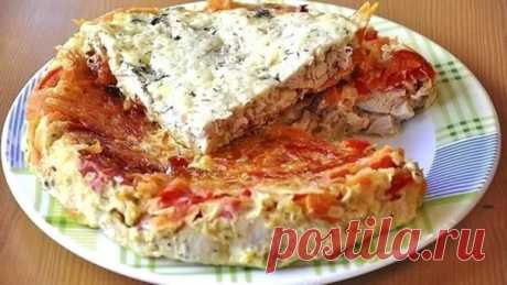 Самая аппетитная фитнес-запеканка с куриной грудкой!