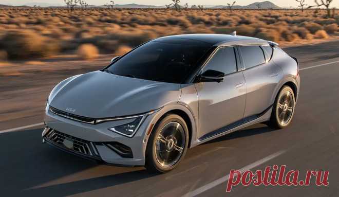 Электрический кроссовер Kia EV6 2025