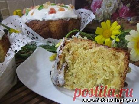 Кулич - Выпечка,тортики и прочее - Кулинарные рецепты ! - ФотоКулинария