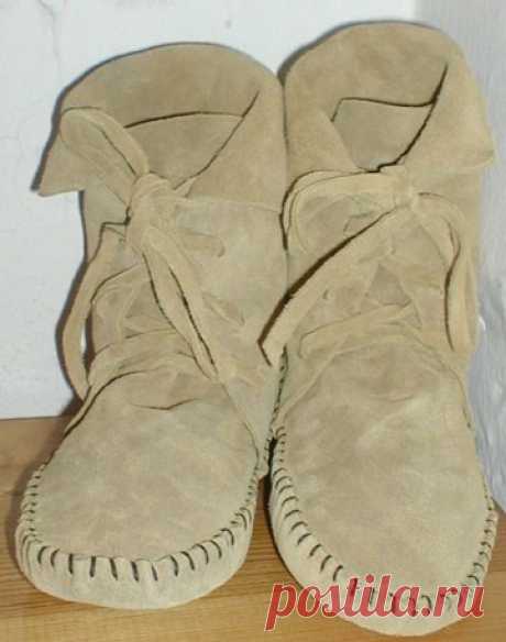 Homemade Comfortable Beautiful Moccasins - Dan's Survival Depot