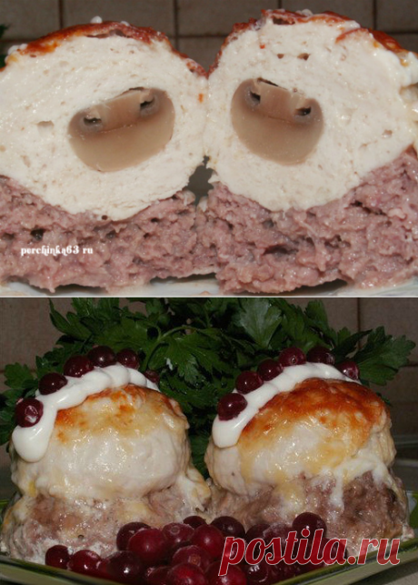 Мясные шарики с сюрпризом *Эскимосы* - Perchinka63