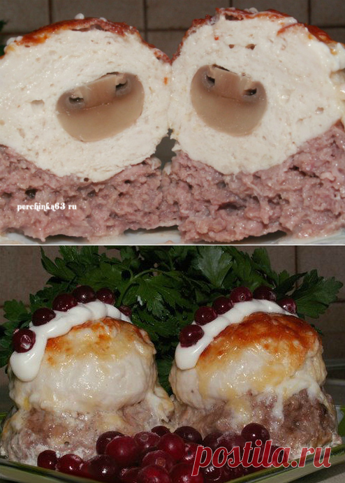 Мясные шарики с сюрпризом *Эскимосы* - Perchinka63