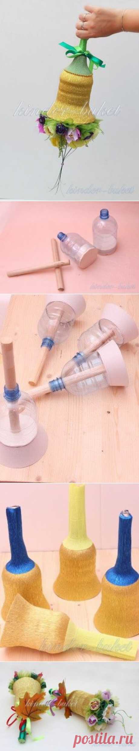 Колокольчик из конфет к 1 сентября – мастер-класс | Умелые ручки