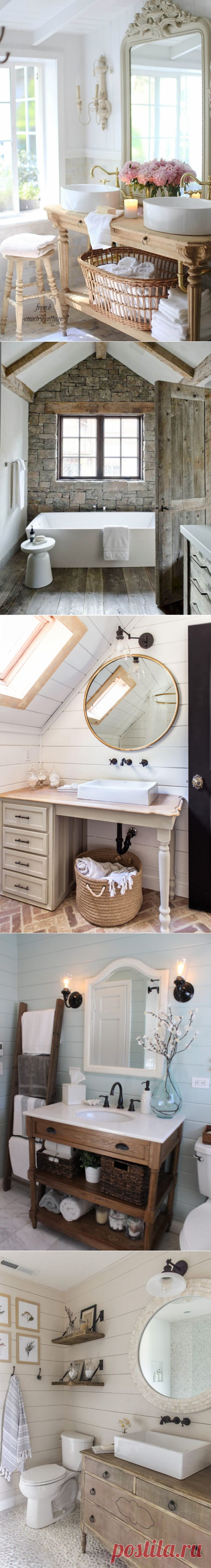 30 Best Cottage Style Bathroom Ideas and Designs for 2018