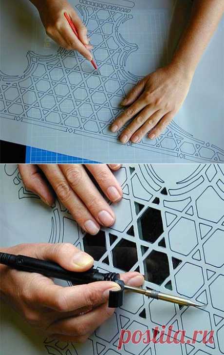 Как сделать трафарет.