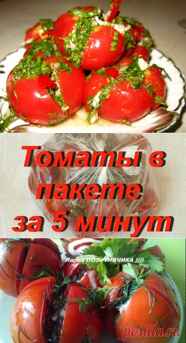 ВКУСНЕЙШИЕ в ПАКЕТАХ и ПОМИДОРЧИКИ, и ОГУРЧИКИ 