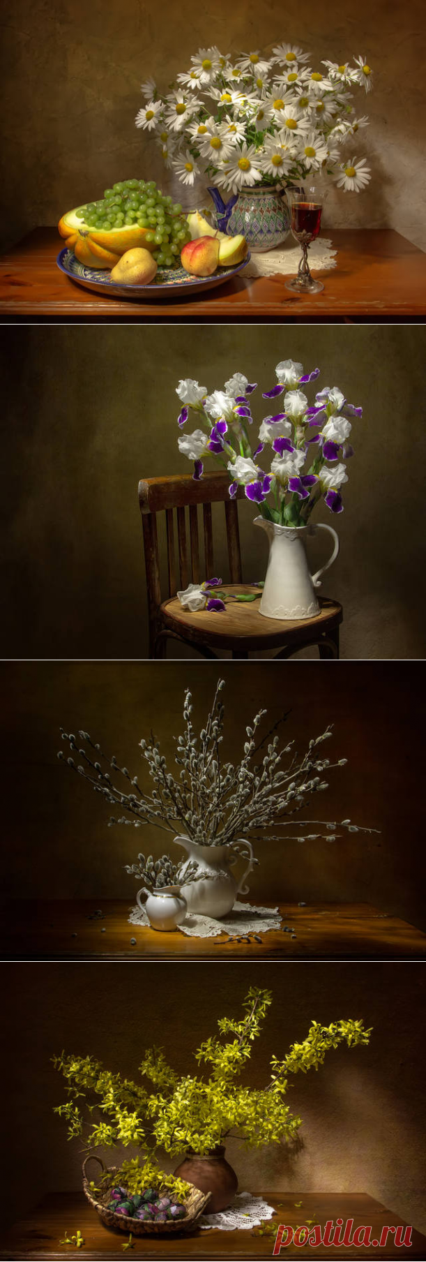 Цветочные фотонатюрморты Феденковой Татьяны.