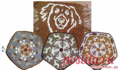 Диванные подушки - крючковый жаккард - Страна Мам