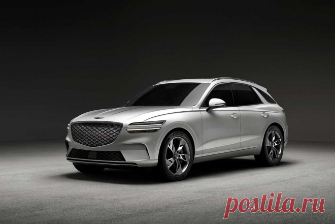 Электрокар Genesis GV70 2023 улучшил отдачу и динамику