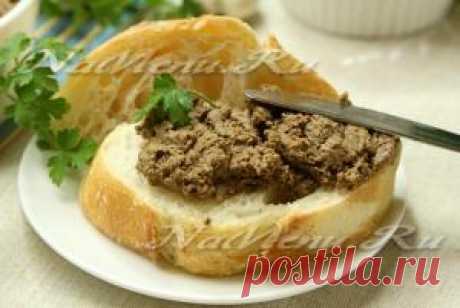 Паштет из печени говяжьей с грибами, рецепт в домашних условиях