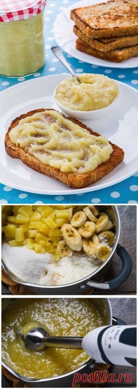 Варенье  из бананов и ананасов