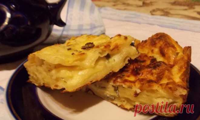 Сырный пирог на Масленицу, пошаговый рецепт «на скорую руку»