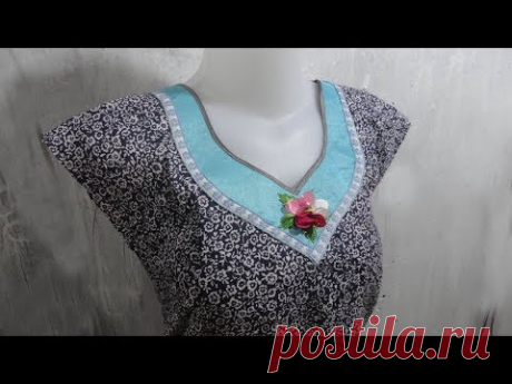 cara menjahit variasi model baju wanita (16)