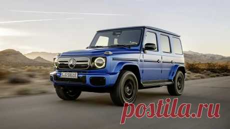 Mercedes-Benz G 580 2025: роскошный электрический внедорожник