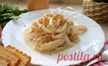 Кальмары в сметанном соусе - рецепт с фото / Простые рецепты