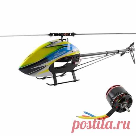 Xlpower 520 xl520 6ch fbl rc helicopter kit with 1100kv 4020 motor Sale - Banggood.com