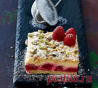 Пирог с творожной начинкой и малиной, выпечка. Пошаговый рецепт с фото на Gastronom.ru