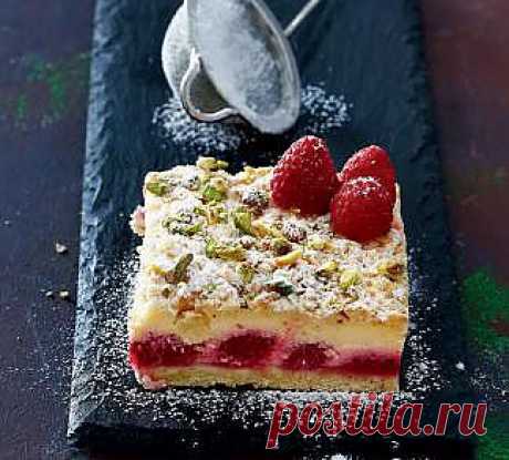 Пирог с творожной начинкой и малиной, выпечка. Пошаговый рецепт с фото на Gastronom.ru