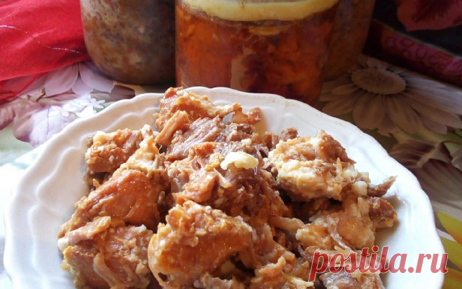Домашняя тушенка из свинины - Со Вкусом