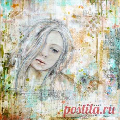 Бессонница... Laly Mille Mixed Media Art