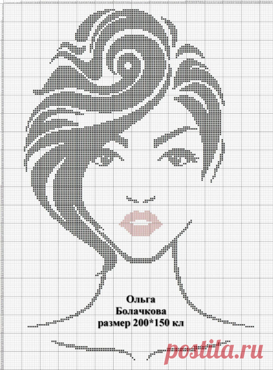 Дамы в шляпках, с наушниками и просто дамские головки

Эти схемы можно использовать для вышивки крестом или для жаккарда.
Сначала дамы в шляпках: