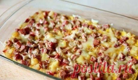 Cook it! - вкусные рецепты
Фриттата по-испански

Ингредиенты:
Картофель - 3шт.
Репчатый лук - 1шт.
Болгарский перец красный - 1шт.
Яйцо - 4шт.
Ветчина - 100г
Сыр - 30г
Соль, перец - по вкусу