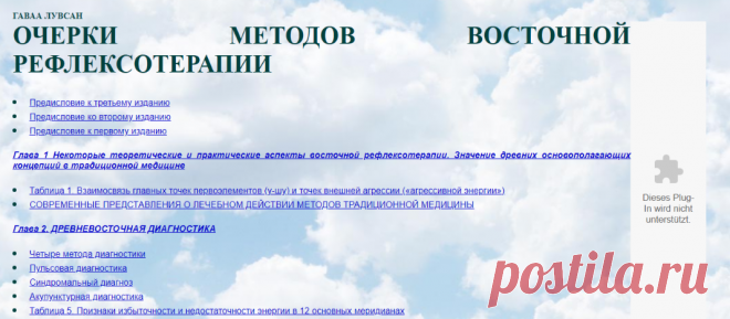 Гаваа Лувсан. Очерки методов восточной рефлексотерапии