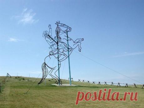 Очарованное шоссе в Северной Дакоте