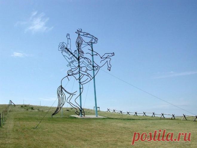 Очарованное шоссе в Северной Дакоте - Путешествуем вместе