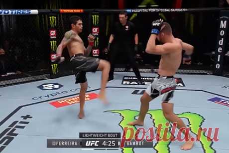 Появилось видео лучших моментов турнира UFC Vegas 45. В сети появилось видео лучших моментов турнира Абсолютного бойцовского чемпионата (UFC) в Лас-Вегасе. Ивент UFC Vegas 45 состоялся в ночь на 19 декабря. Возглавил турнир поединок в тяжелом весе между американцами Дерриком Льюисом и Крисом Докосом. Льюис добыл очередную победу нокаутом.