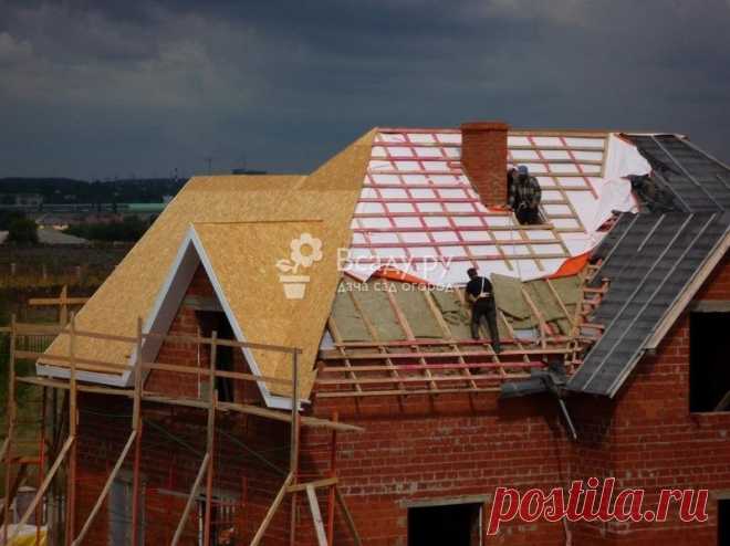 Гидроизоляция кровли: материалы и их виды, применение, способы монтажа