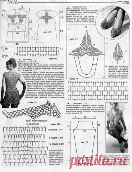 Василюшкино рукоделие.Вязание крючком,спицами.