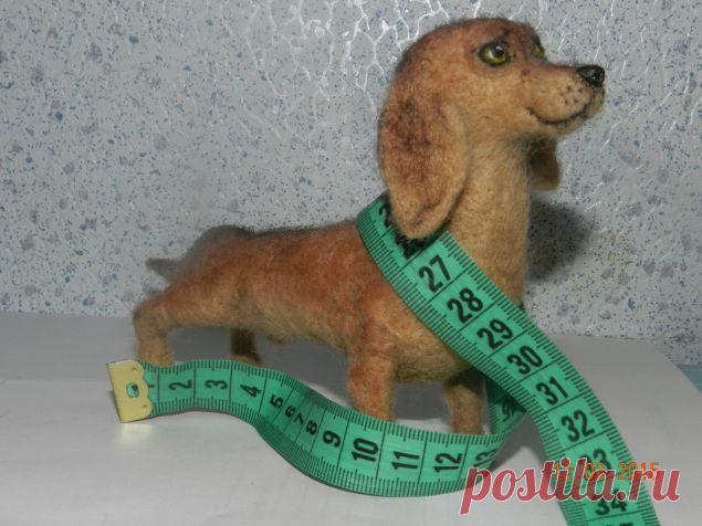 Такса / Валяние / Валяние. Работы пользователей.