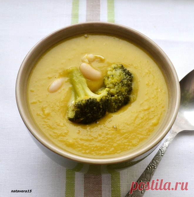 Суп-пюре с фасолью и брокколи - ВКУСНАЯ ЖИЗНЬ — LiveJournal