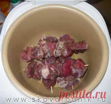 Готовим шашлык в мультиварке | Четыре вкуса