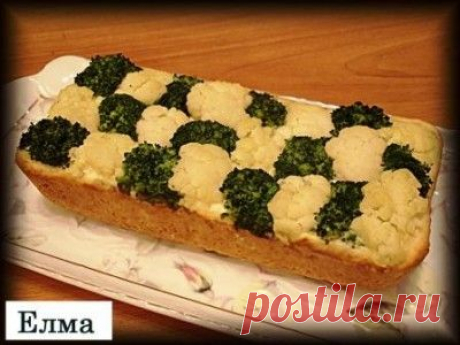 Пирог «Капустная шахматка»