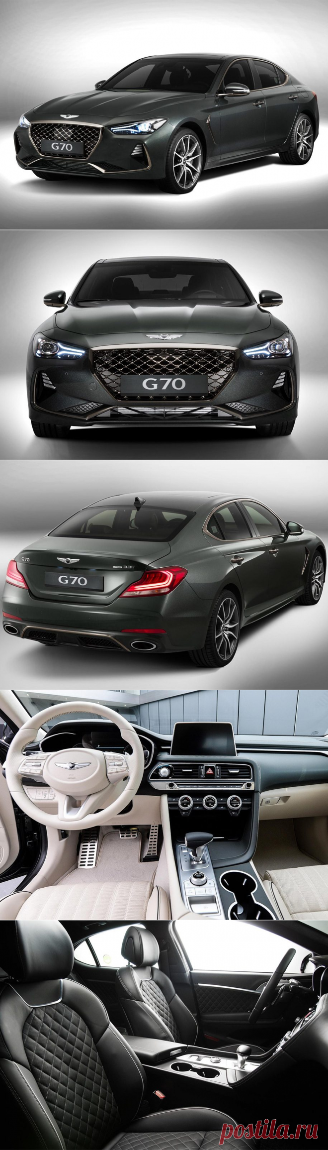 GENESIS G70 фото характеристики цена