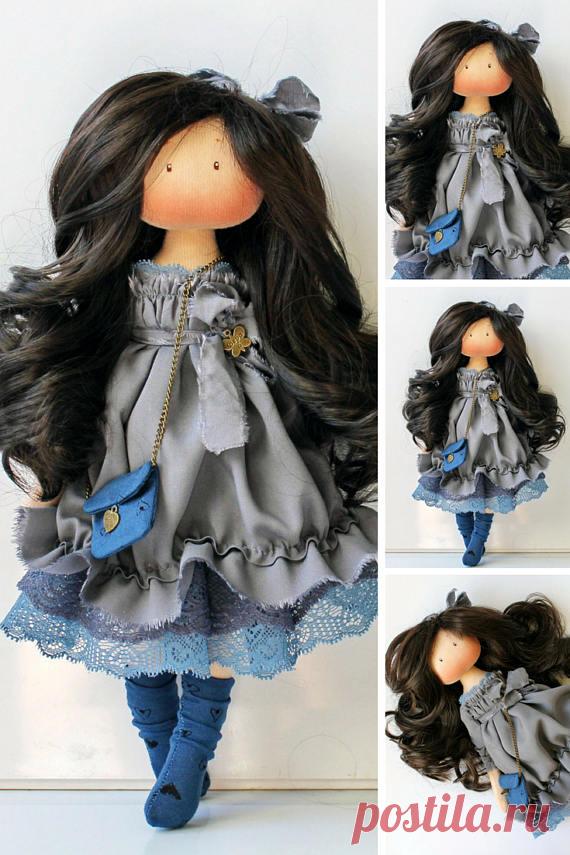 Handmade doll Rag doll Fabric doll Tilda doll Interior doll