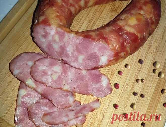 Колбаса краковская в домашних условиях рецепт с фото - 1000.menu
