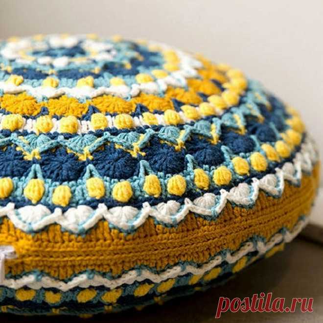 Вяжем классные подушки для дома. 16 вариантов крючком | Вязание с Paradosik_Handmade | Дзен