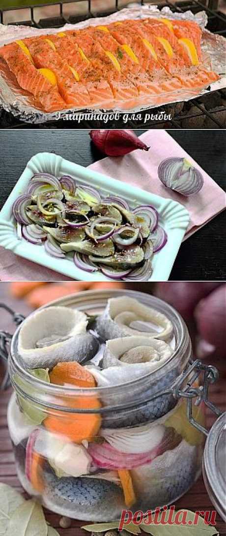 9 маринадов для рыбы. Сохраните себе обязательно! » Кулинарные рецепты